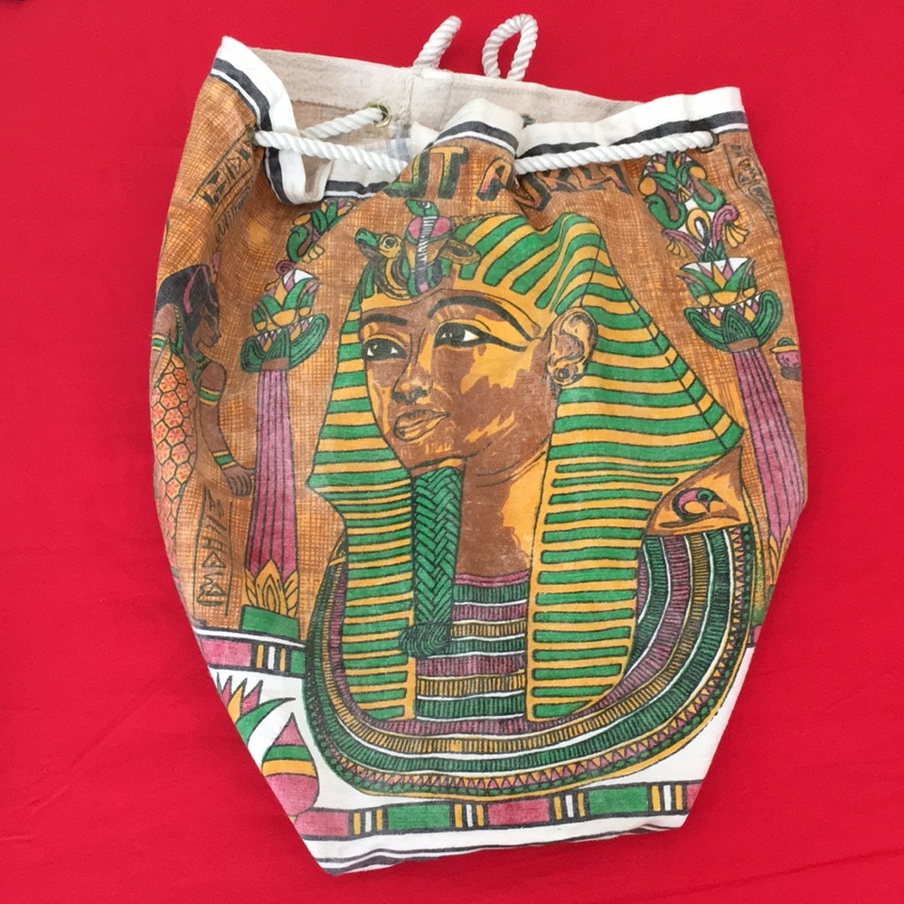 Egyptian Drawstring Backpack - Picture 1 of 6